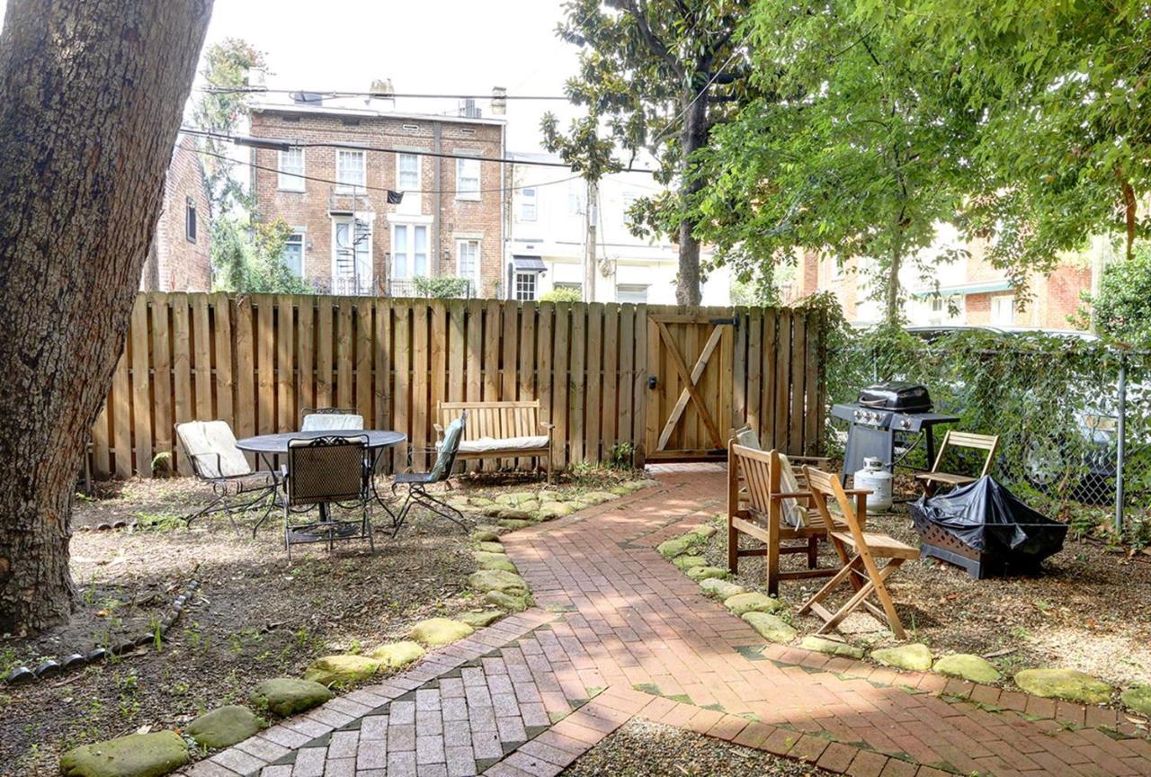 Ferienwohnung Oglethorpe Manor Garden Level Savannah Exterior foto