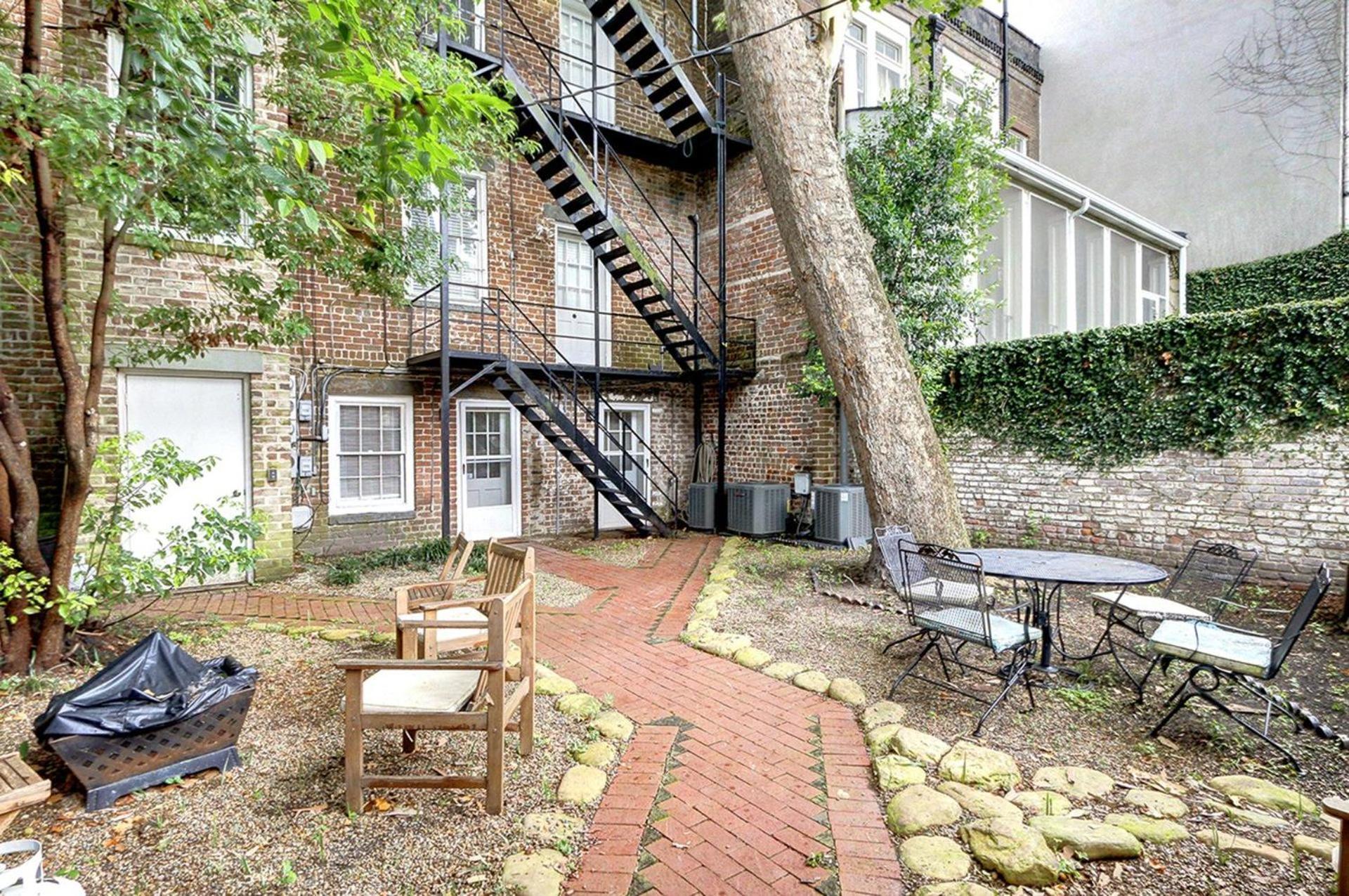 Ferienwohnung Oglethorpe Manor Garden Level Savannah Exterior foto